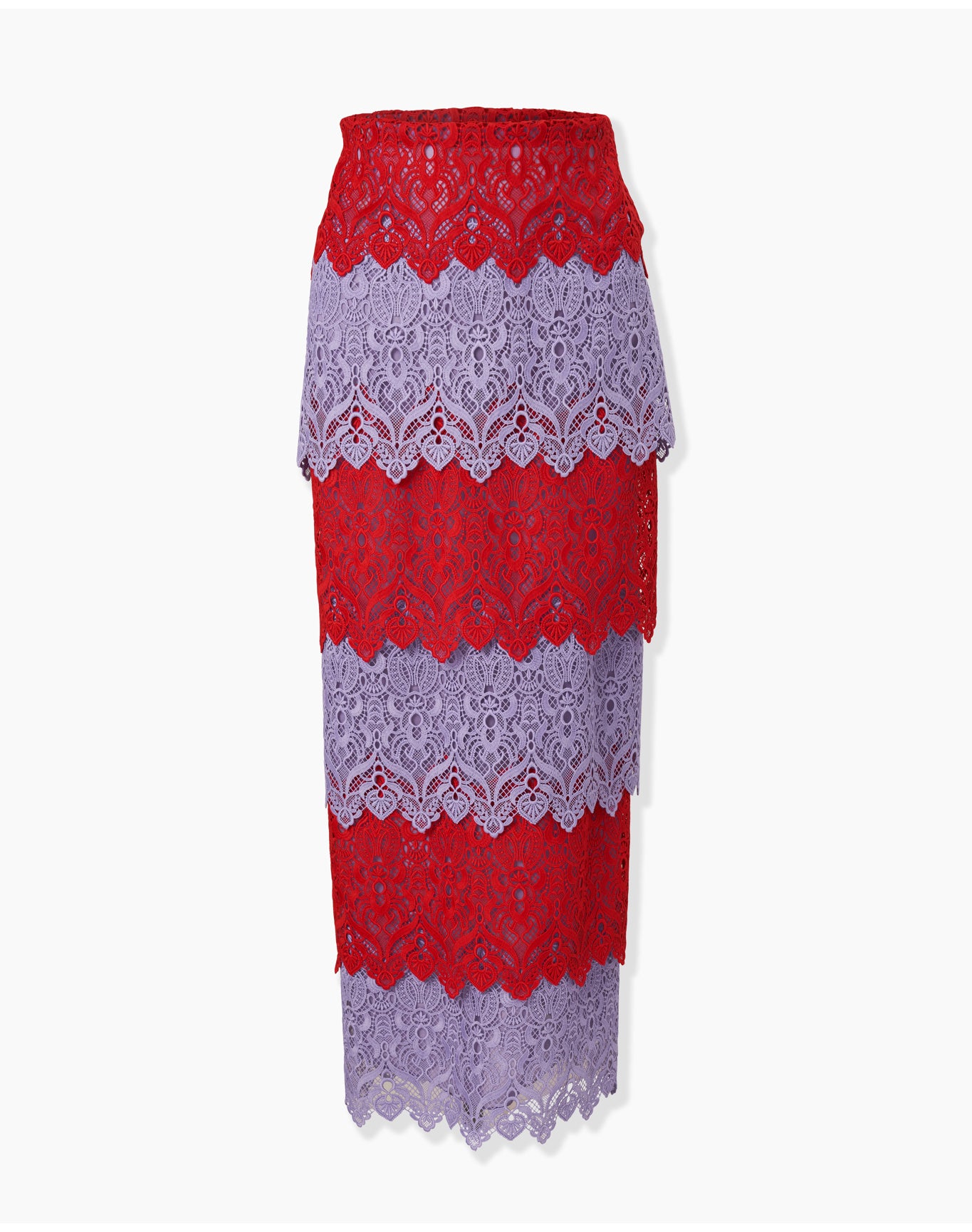Pencil Skirt | Herrera Red Mul