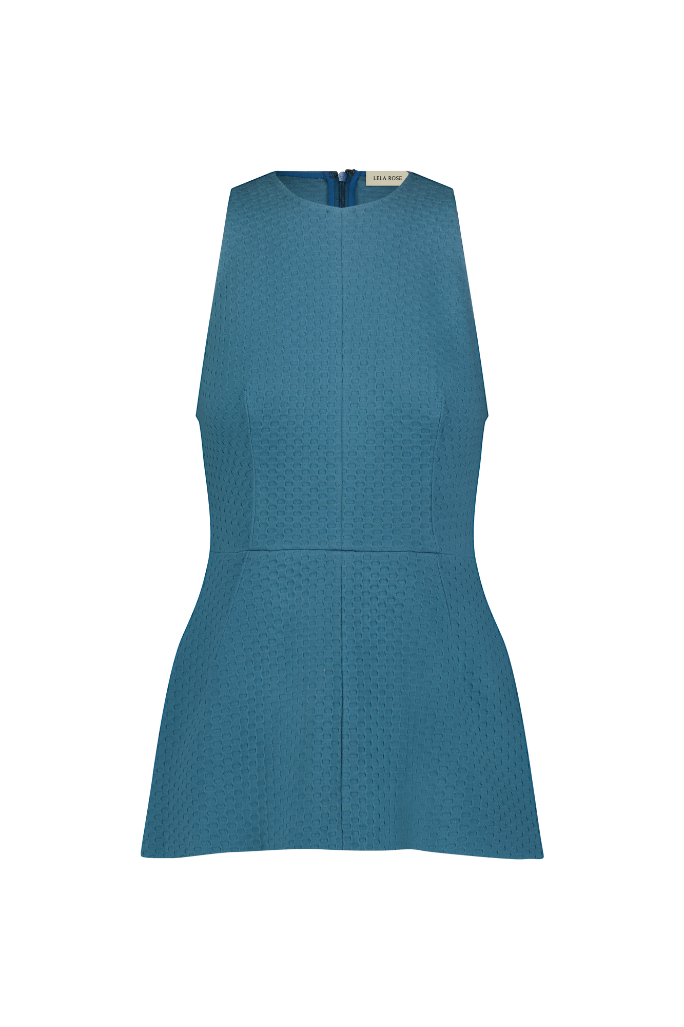 Textured Jersey Sleeveless Top | Mallard