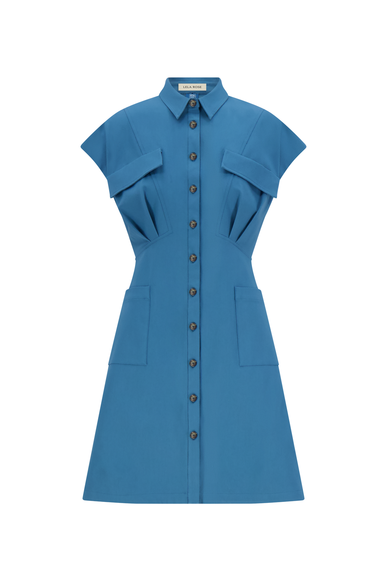 Stretch Cotton Safari Dress | Mallard