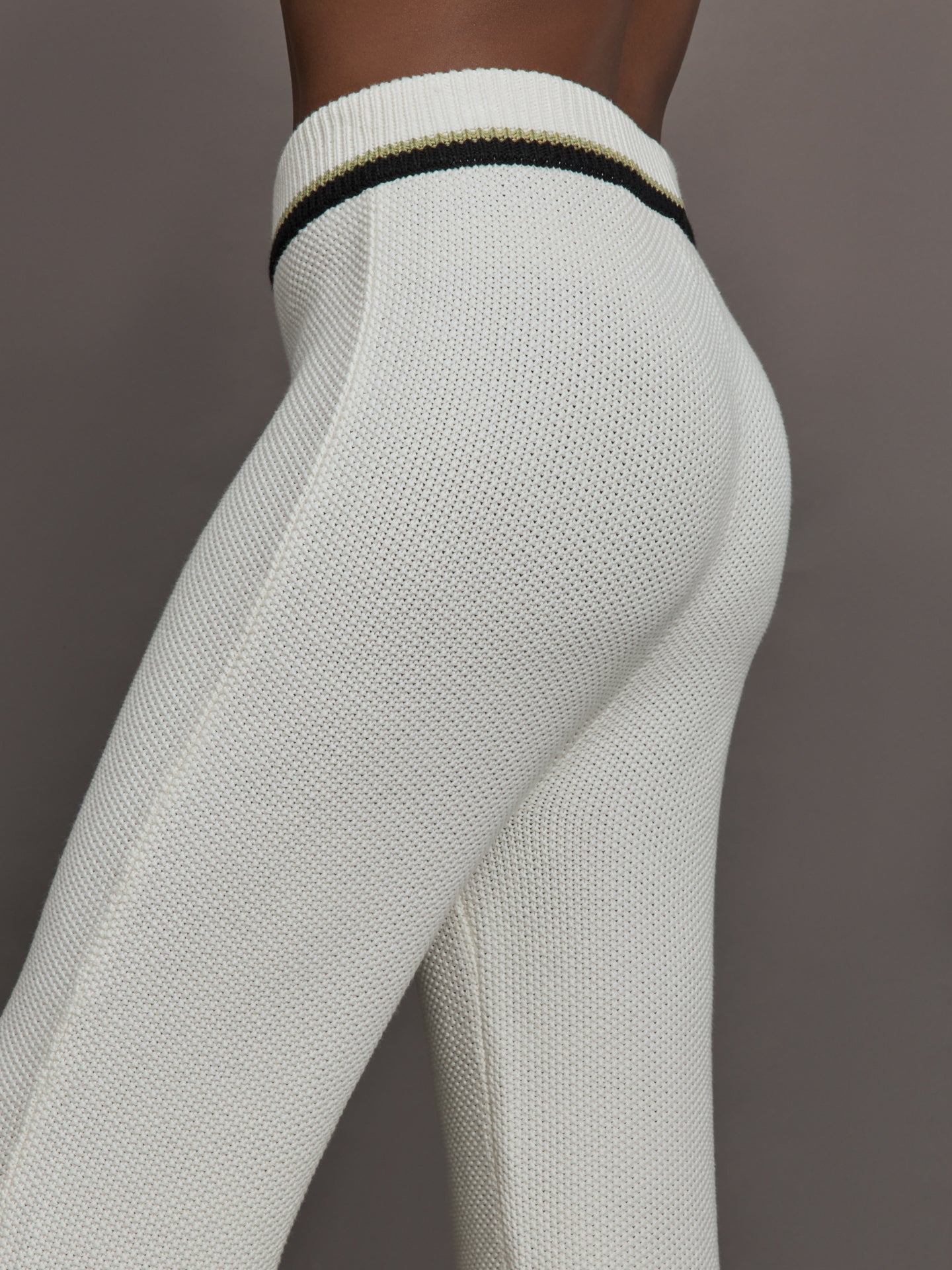 The Soraya Knit Pants | Sea Salt