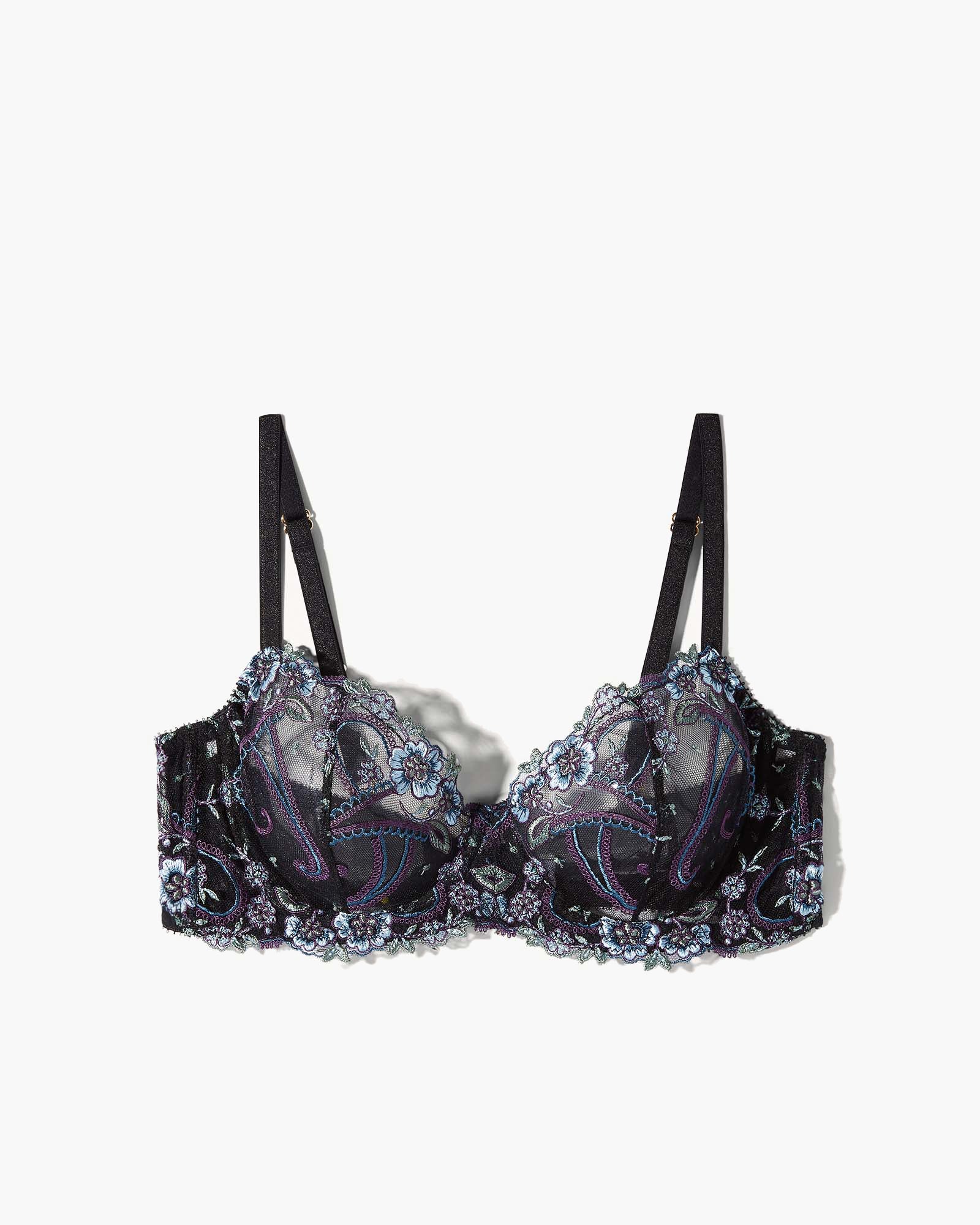 Black Bra - Sanika Balconette Bra