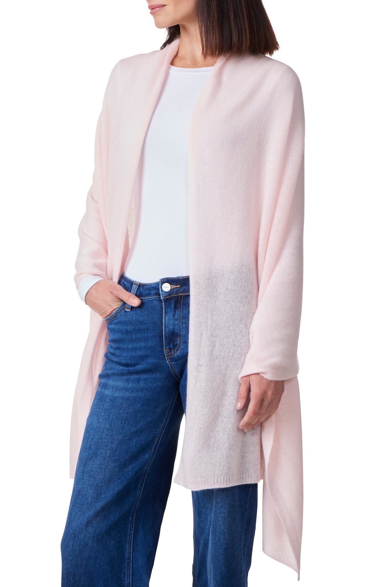 Amicale Cashmere | Women's Wrap | Light Pink