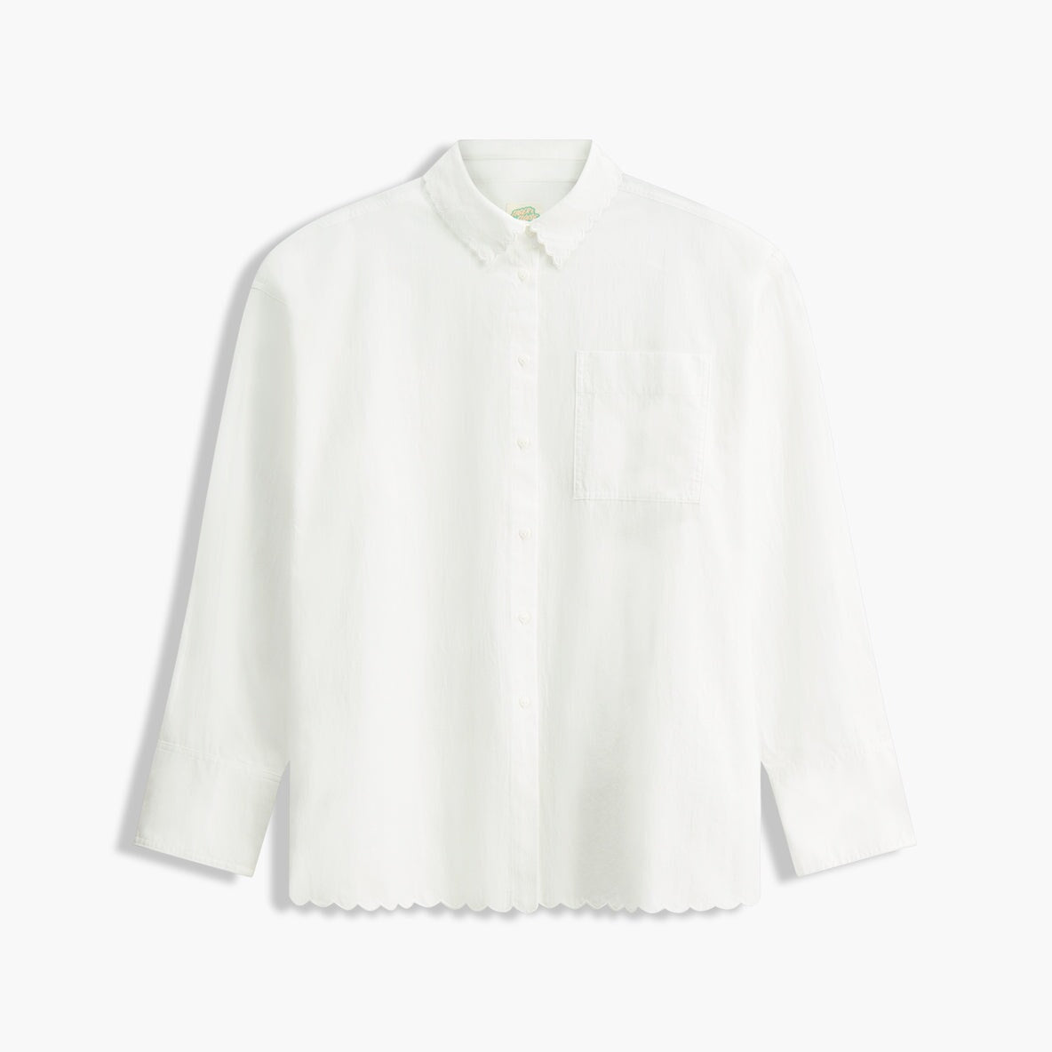 Cotton Poplin Oversized Shirt