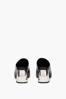 ID Mule with Crescent Heel | Black