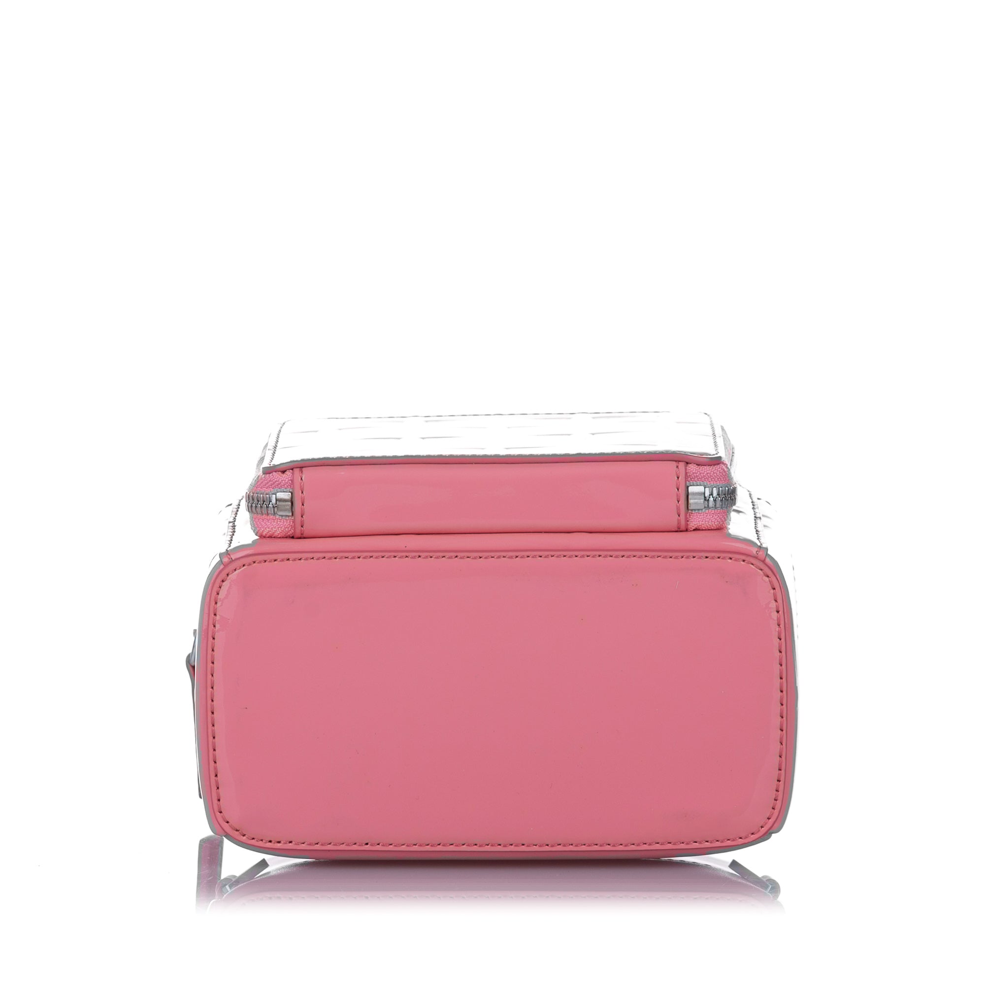 MCM | Pre-Owned Patent Leather Backpack | Pink