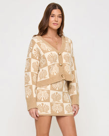 Shell Be There Skirt | Seashell Jacquard