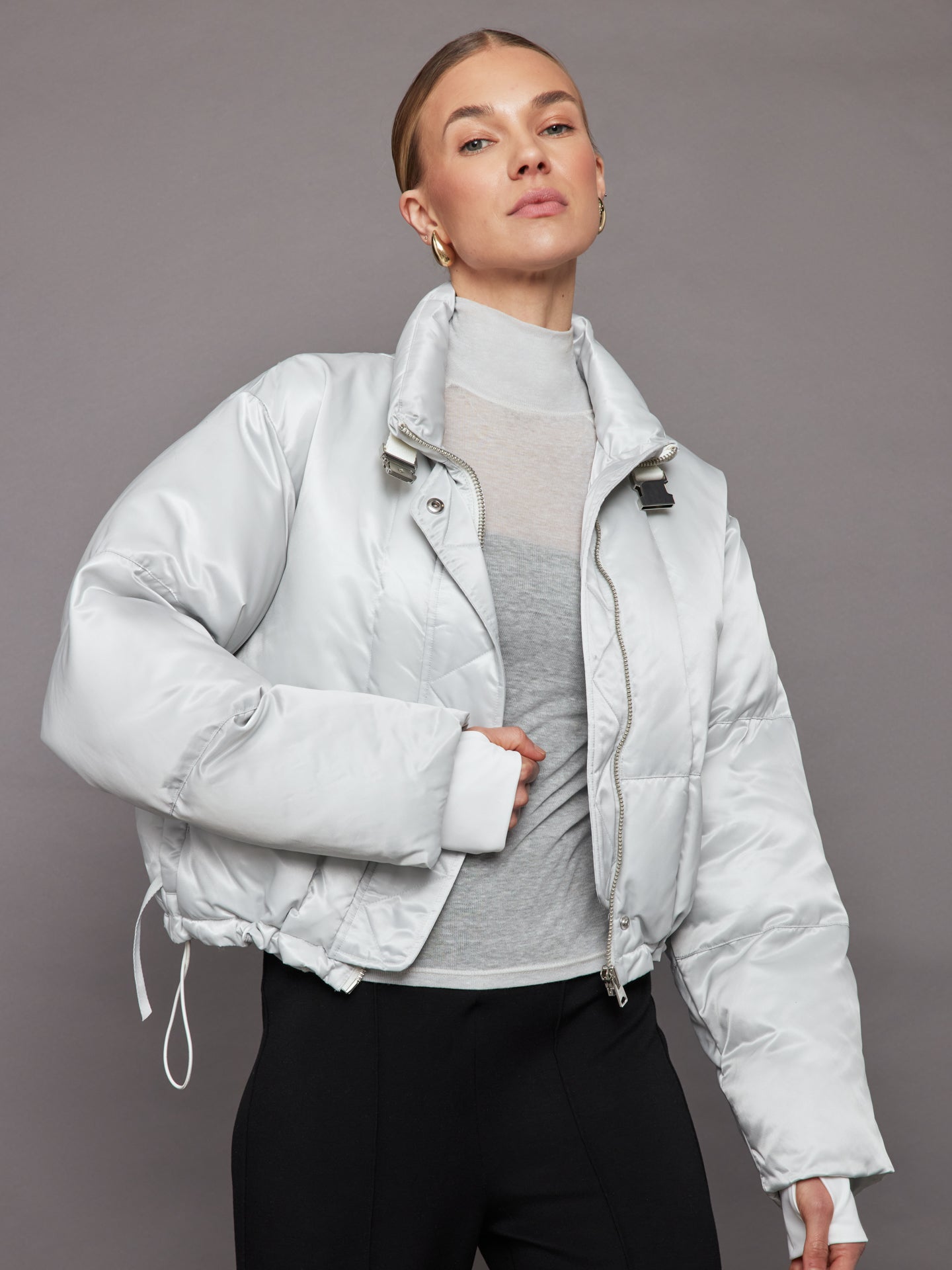 Shoreditch Ski Club | Hallie Puffer | Ice Grey
