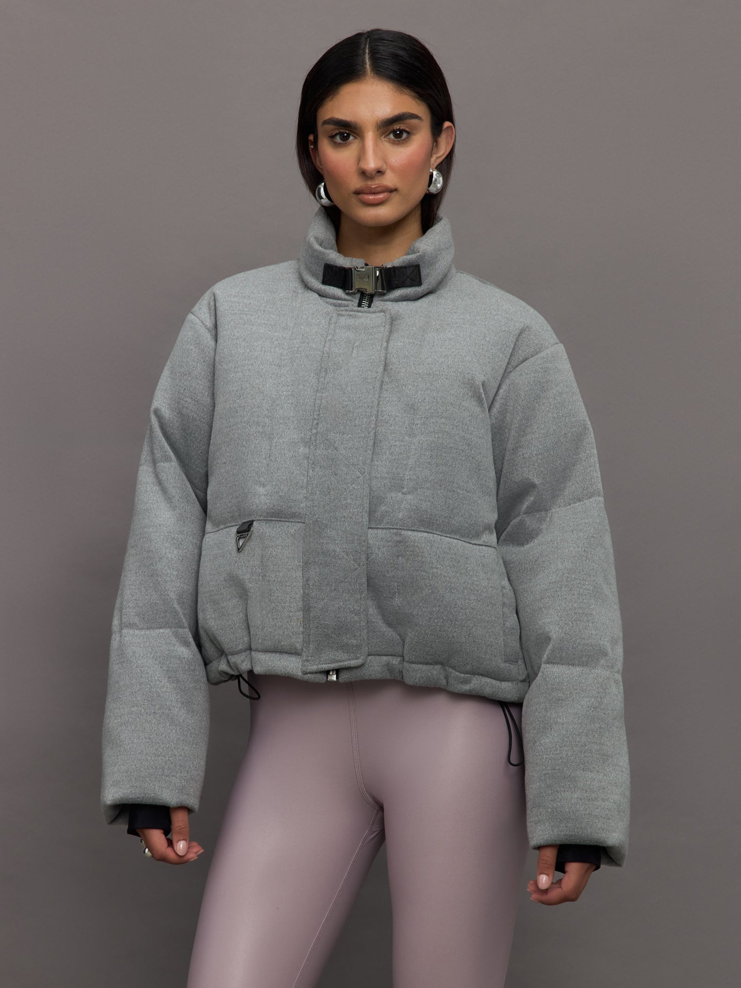 Shoreditch Ski Club | Hallie Mae Puffer | Grey Marl