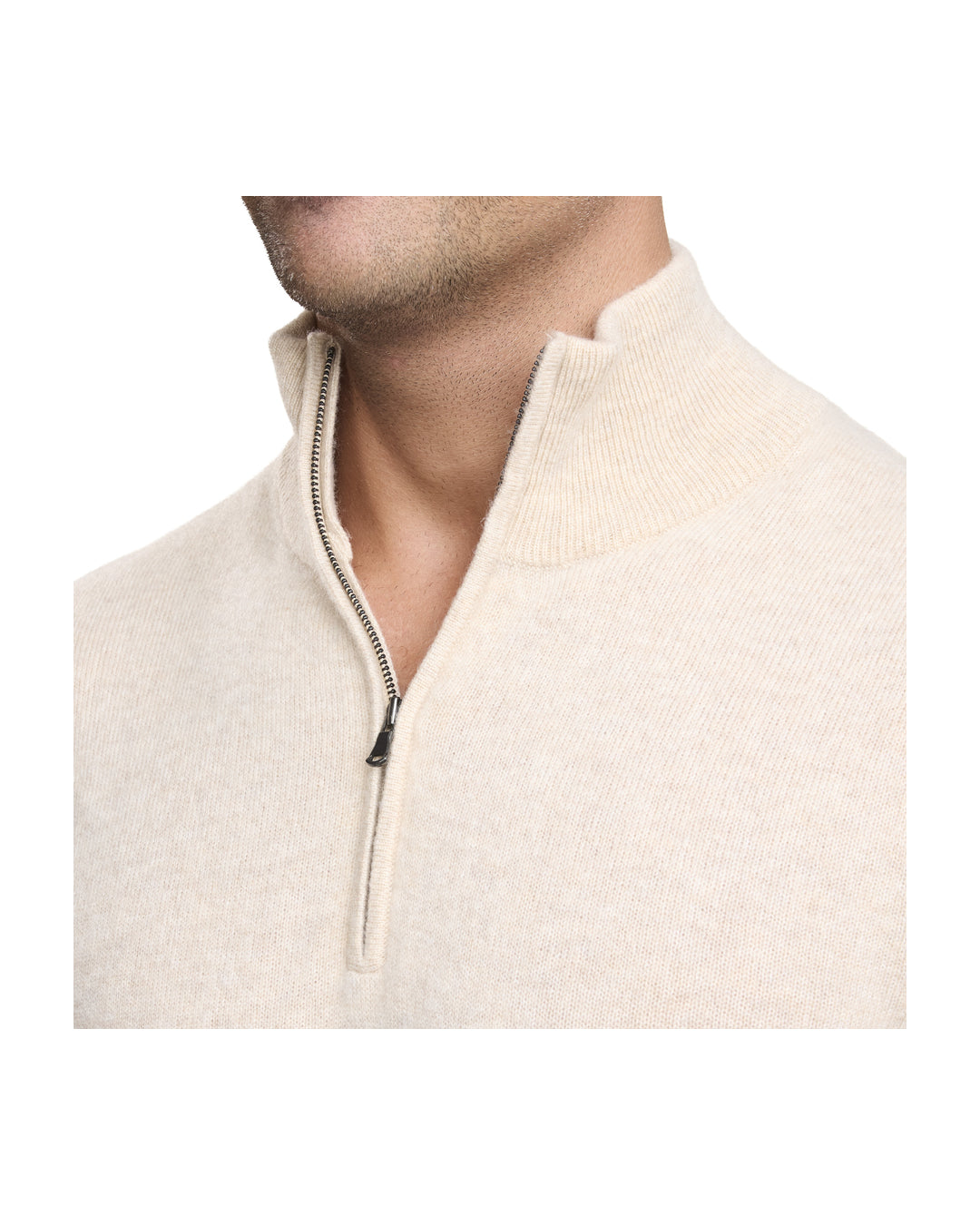 NOMAD | Men | Men's Cashmere Sweater | Oatmeal