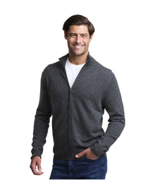 NOMAD | Men | Men's Cashmere Sweater | Charcoal