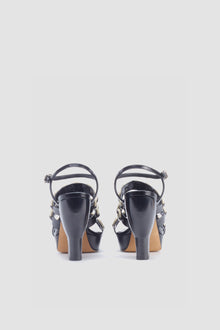 Salma Platform Sandals | Black