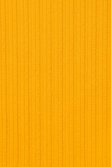 Cali High Leg Full Bottom | Sunflower Pucker Rib