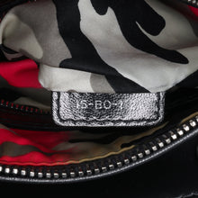 Dior | Pre-Owned Anselm Reyle Medium Metallic Lambskin Cannage Lady - I | Gray/Dark Gray