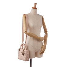 Dior | Pre-Owned Small Lambskin Cannage My ABCLady | Pink/Light Pink