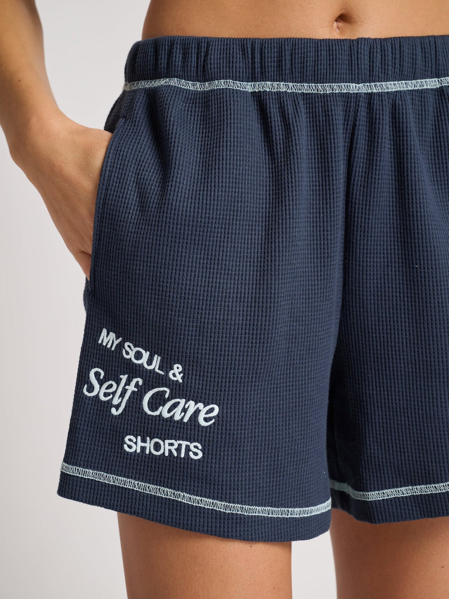 The Mayfair Group | Soul Self Care Sweatshort | Blue
