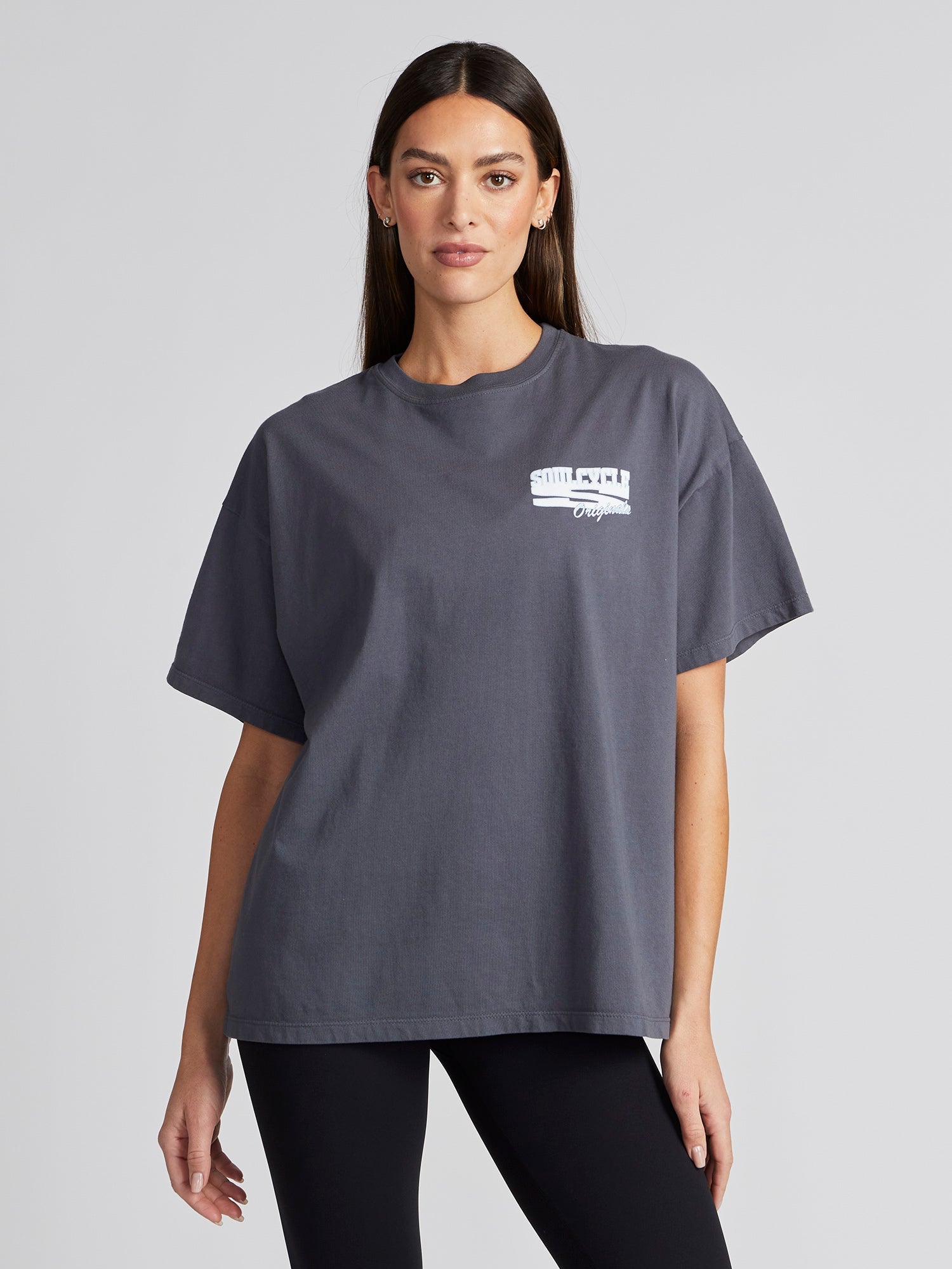 Soul by SoulCycle | Ruby Tee | Grey