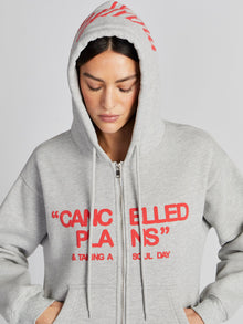 The Mayfair Group | Me Day Zip Up Hoodie | Grey