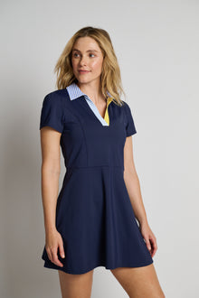 Addison Bay | Cricket Dress | True Navy
