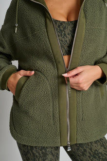 Varley | Fey Relaxed Fleece | Olive