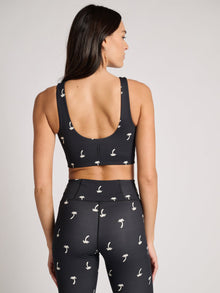 Spiritual Gangster | Throwing Shade Delmar Bra | Black