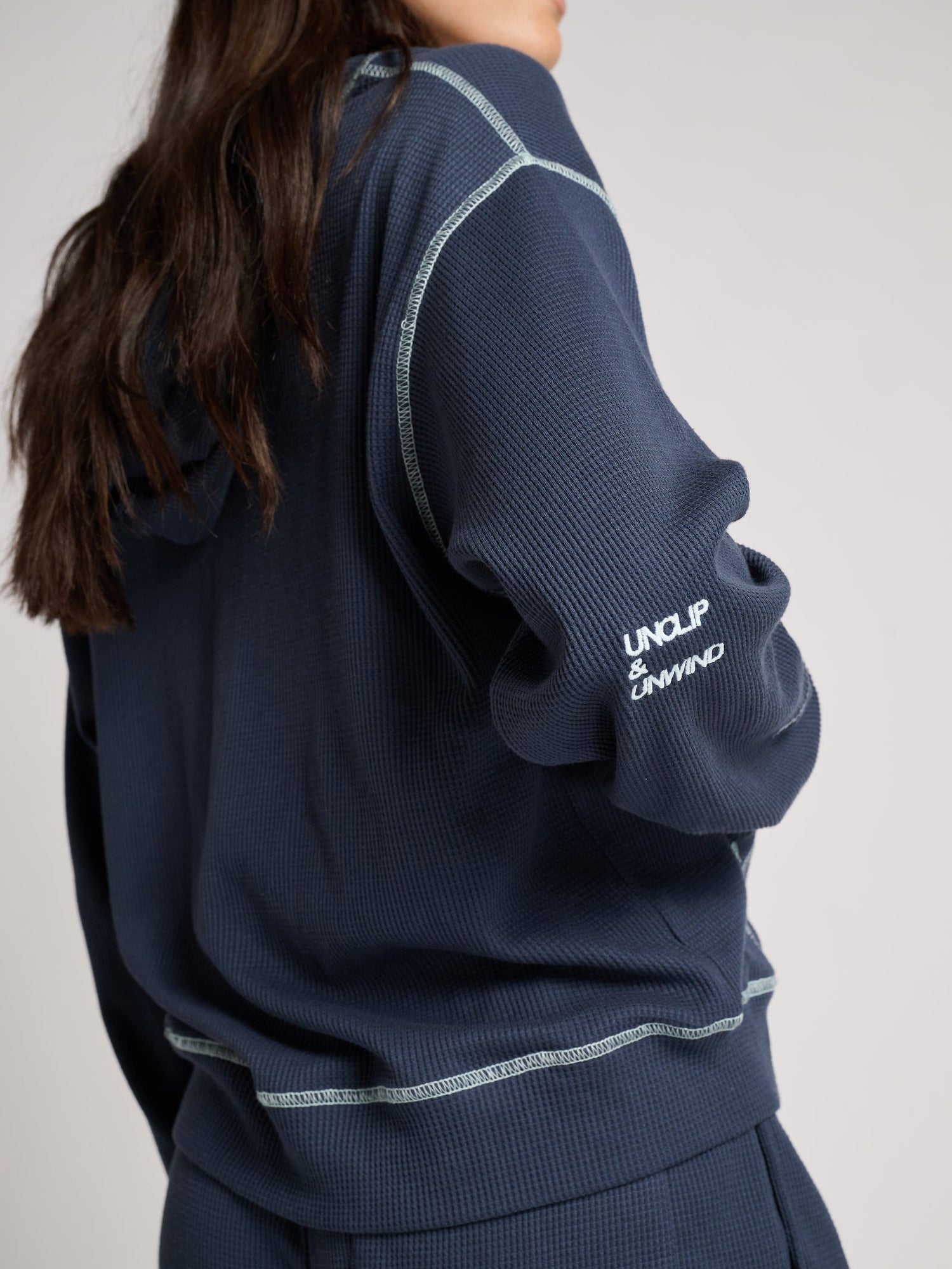 The Mayfair Group | Soul Self Care Zip-Up | Blue