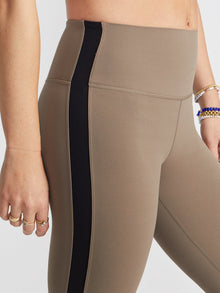Splits59 | Clare High Waist Rigor 7/8 | Lentil/Black