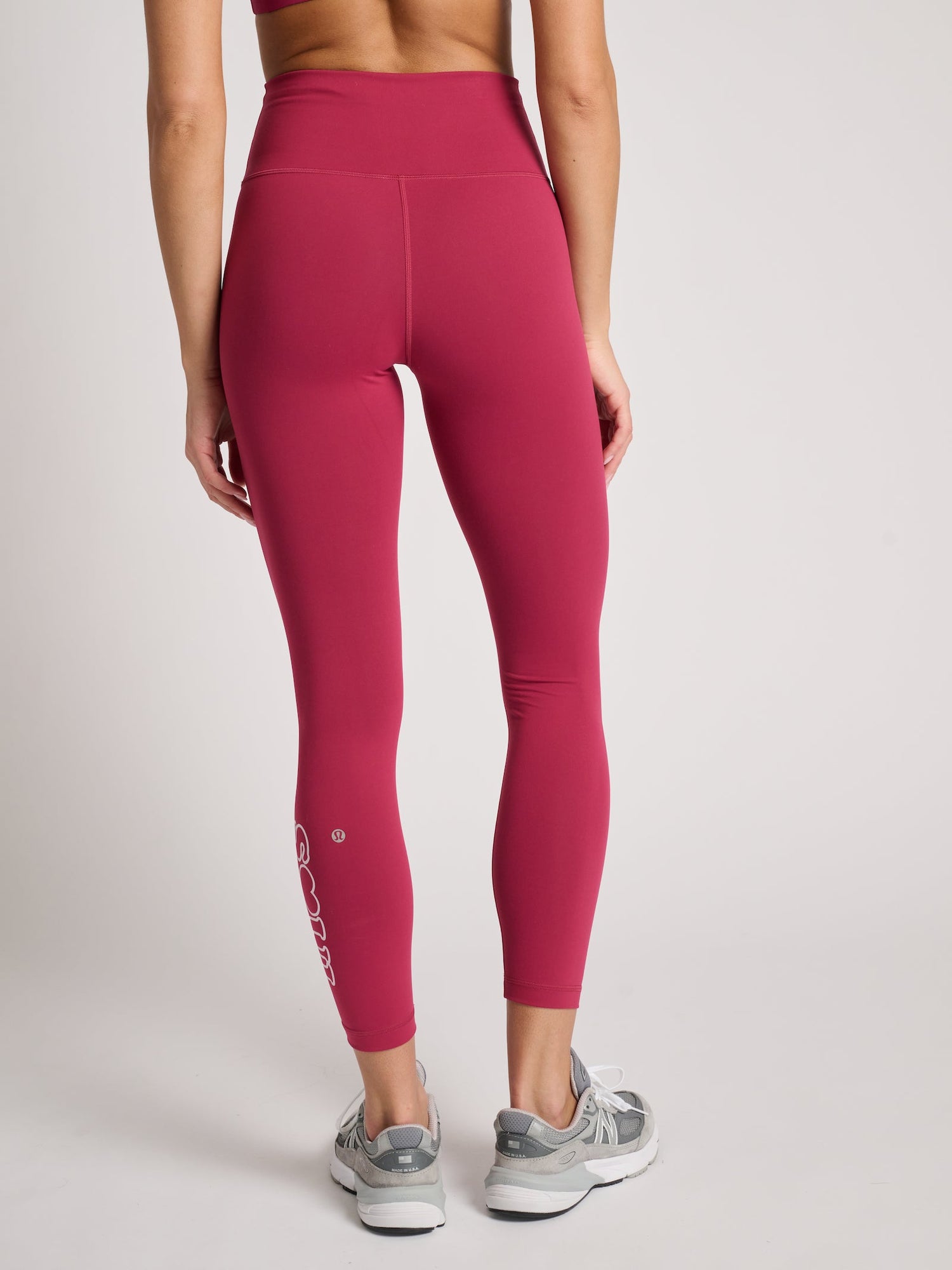 Lululemon | Wunder Train Hr Tight 25In | Magenta Smoke