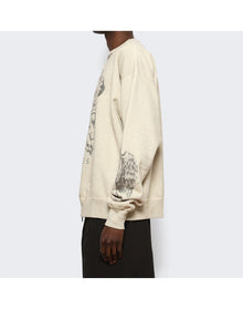 Saint Mxxxxxx | Men | Aries Crewneck Sweatshirt | Grey