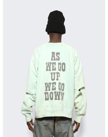 Saint Mxxxxxx | Men | Jesus Sweatshirt | Blue