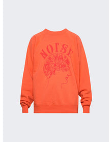 Saint Mxxxxxx | Men | Noise Crewneck Sweatshirt | Orange