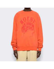 Saint Mxxxxxx | Men | Noise Crewneck Sweatshirt | Orange