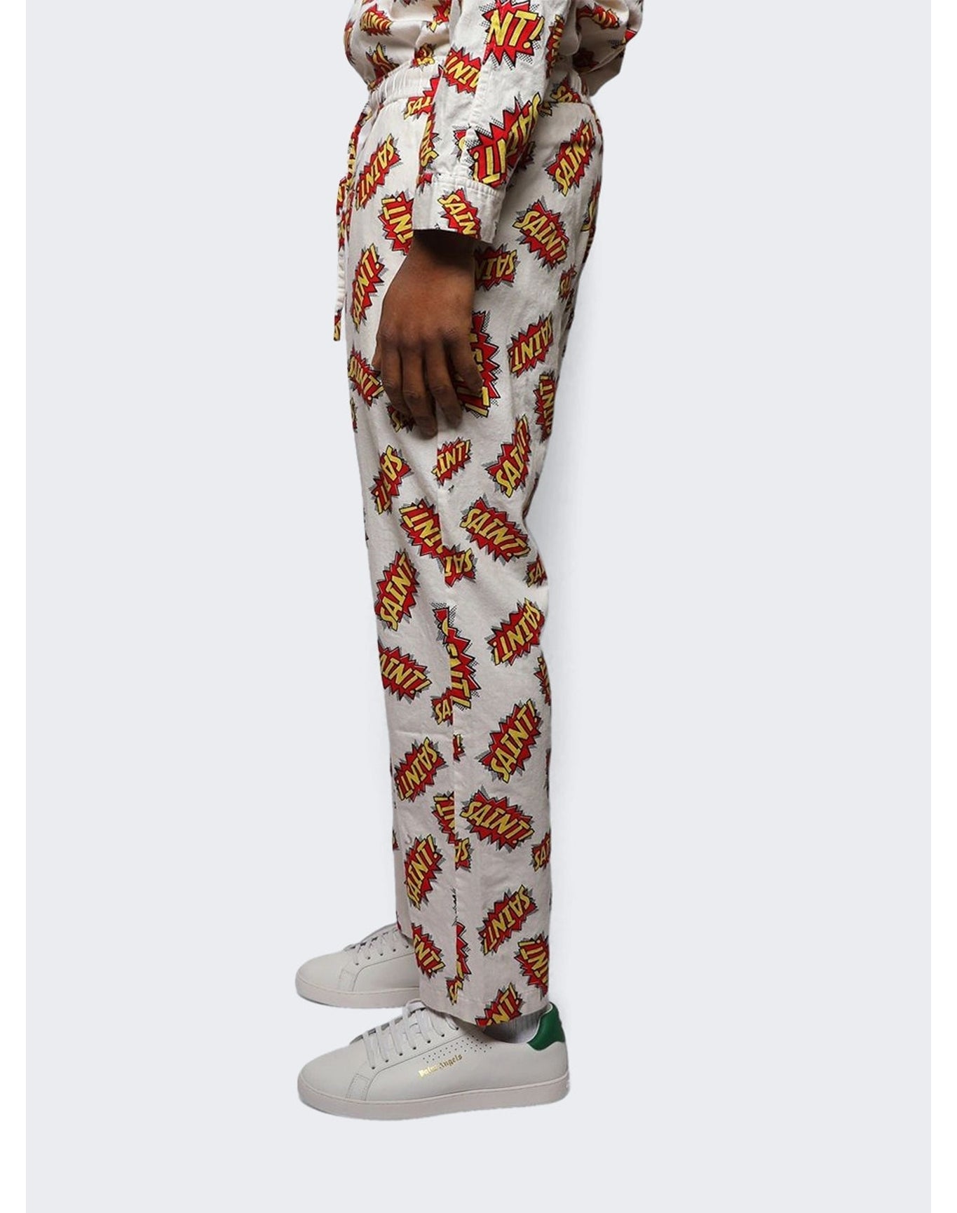 Saint Mxxxxxx | Men | Pow White Pant | White