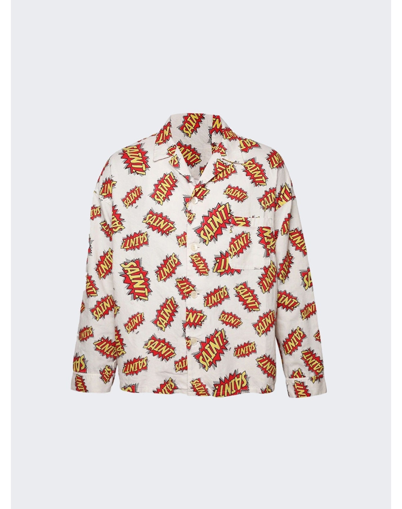 Saint Mxxxxxx | Men | Pow White Shirt | White