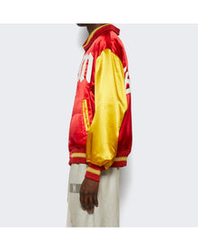 Saint Mxxxxxx | Men | Saint Varsity Jacket | Red