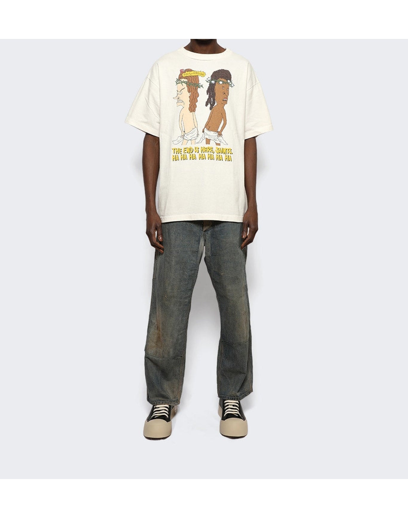 Saint Mxxxxxx | Men | Short-sleeve Tee | White