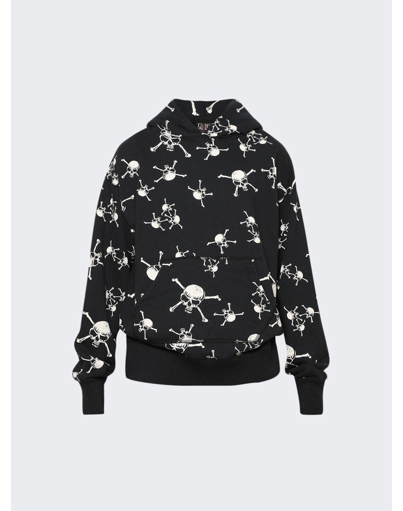Saint Mxxxxxx | Men | Skull Crewneck Sweatshirt | Black