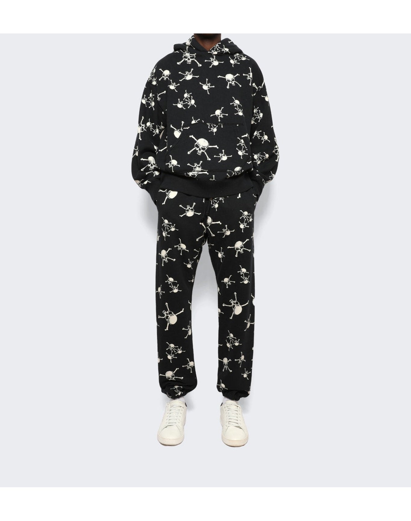 Saint Mxxxxxx | Men | Skull Crewneck Sweatshirt | Black