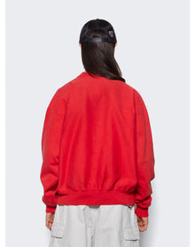 Saint Mxxxxxx | Men | Unknown Power Crewneck Sweatshirt | Red