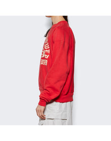 Saint Mxxxxxx | Men | Unknown Power Crewneck Sweatshirt | Red