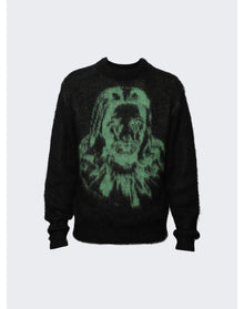 Saint Mxxxxxx x Born x Raised Clown | Men | Knit Sweater | Black
