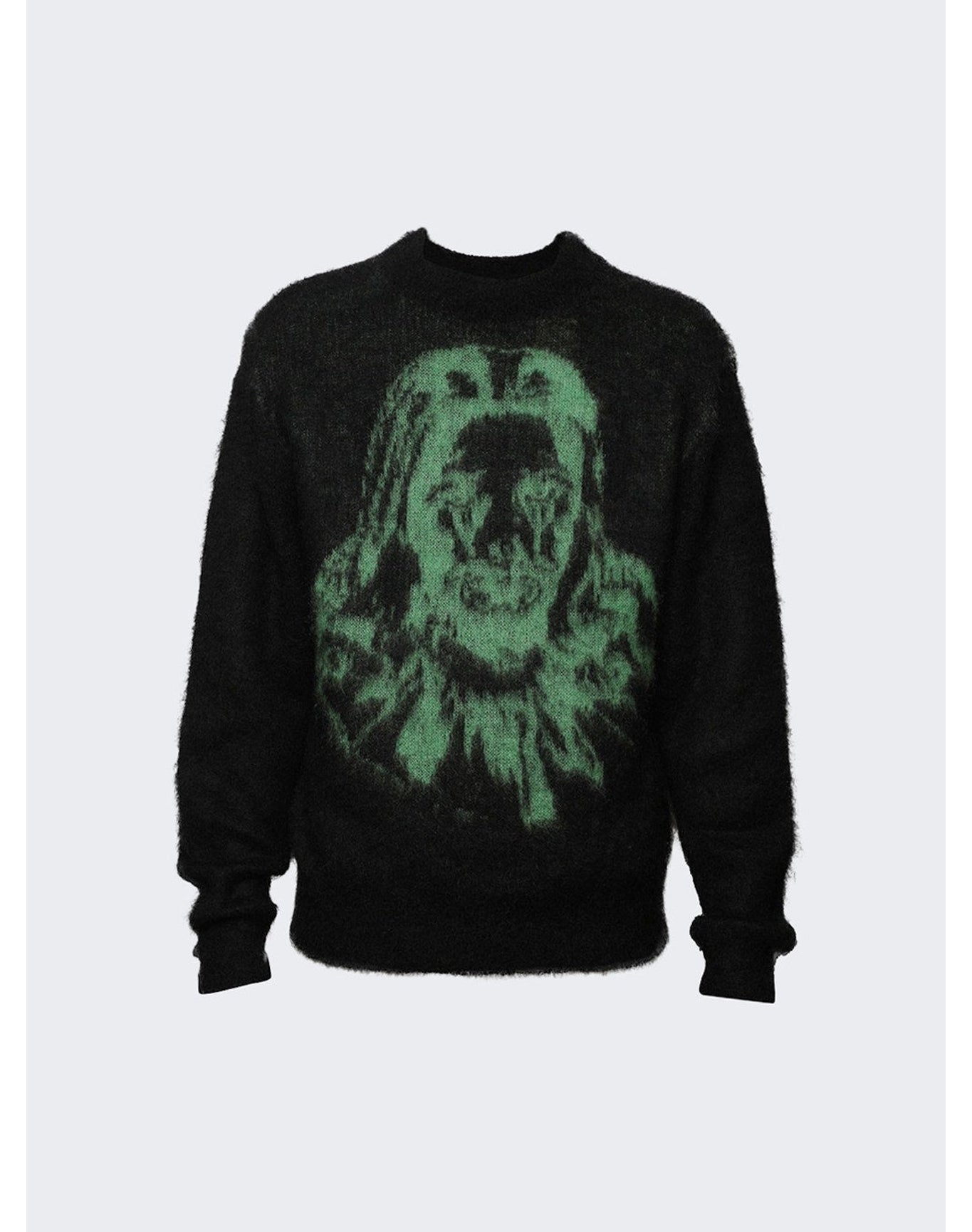 Saint Mxxxxxx x Born x Raised Clown | Men | Knit Sweater | Black