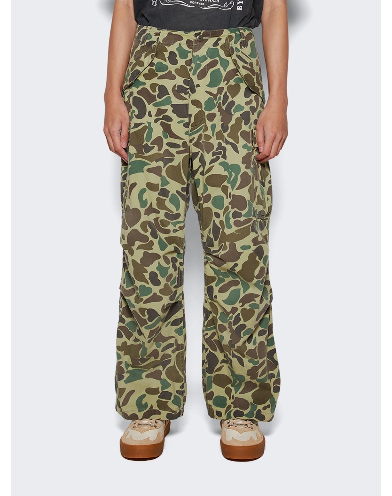 Saint Mxxxxxx x Shermer Academy | Men | Cargo Pants | Camouflage