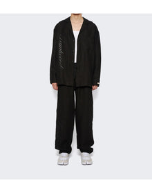 Saintwoods | Men | Linen Pajama Top | Black
