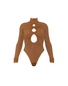 Salle Bodysuit | Camel