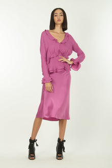 Sander Blouse | Plum