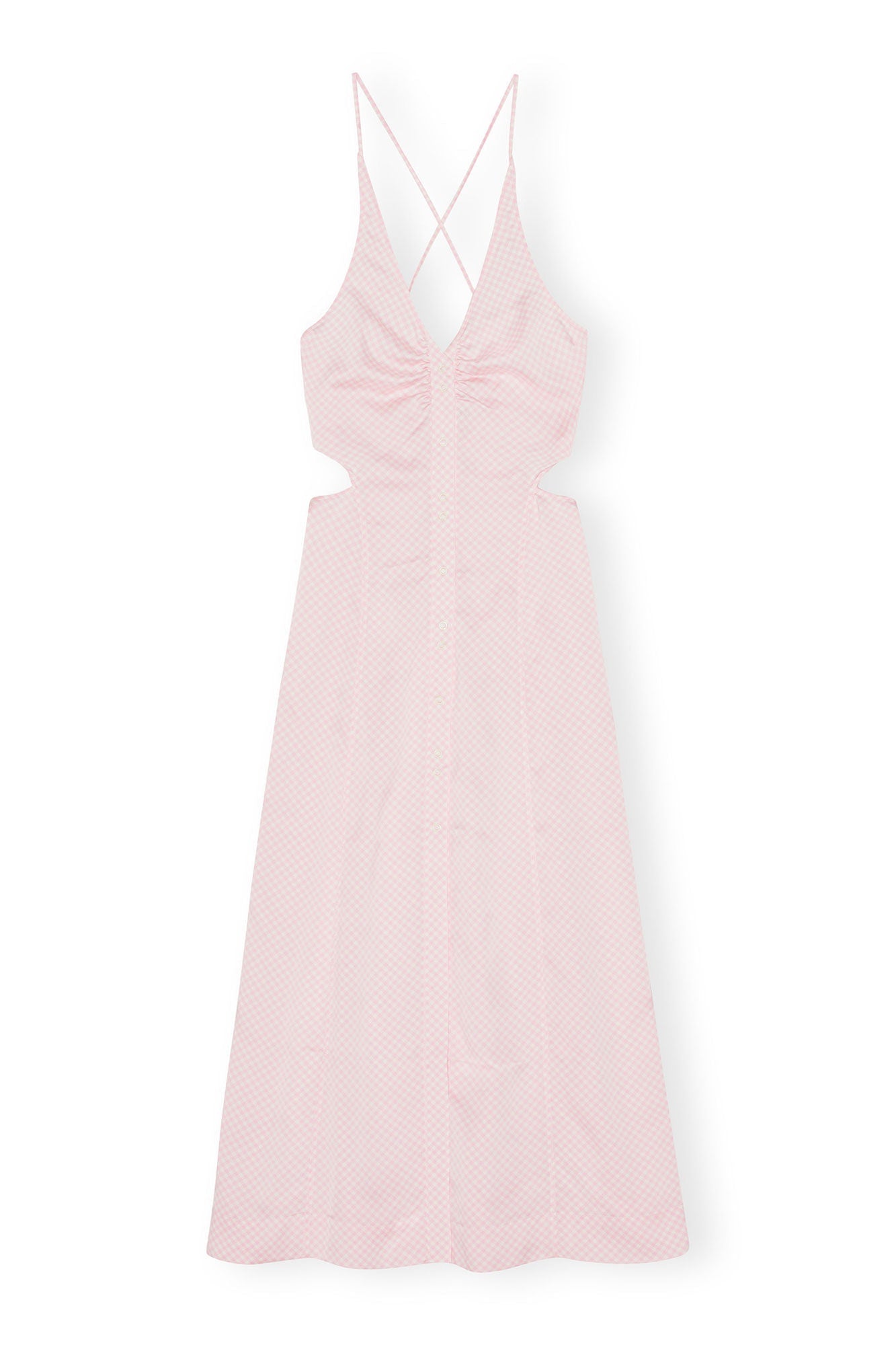 Satin Maxi Dress | Light Lilac