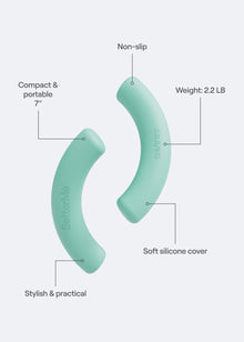 Sculpt Dumbbells | Subtle Mint