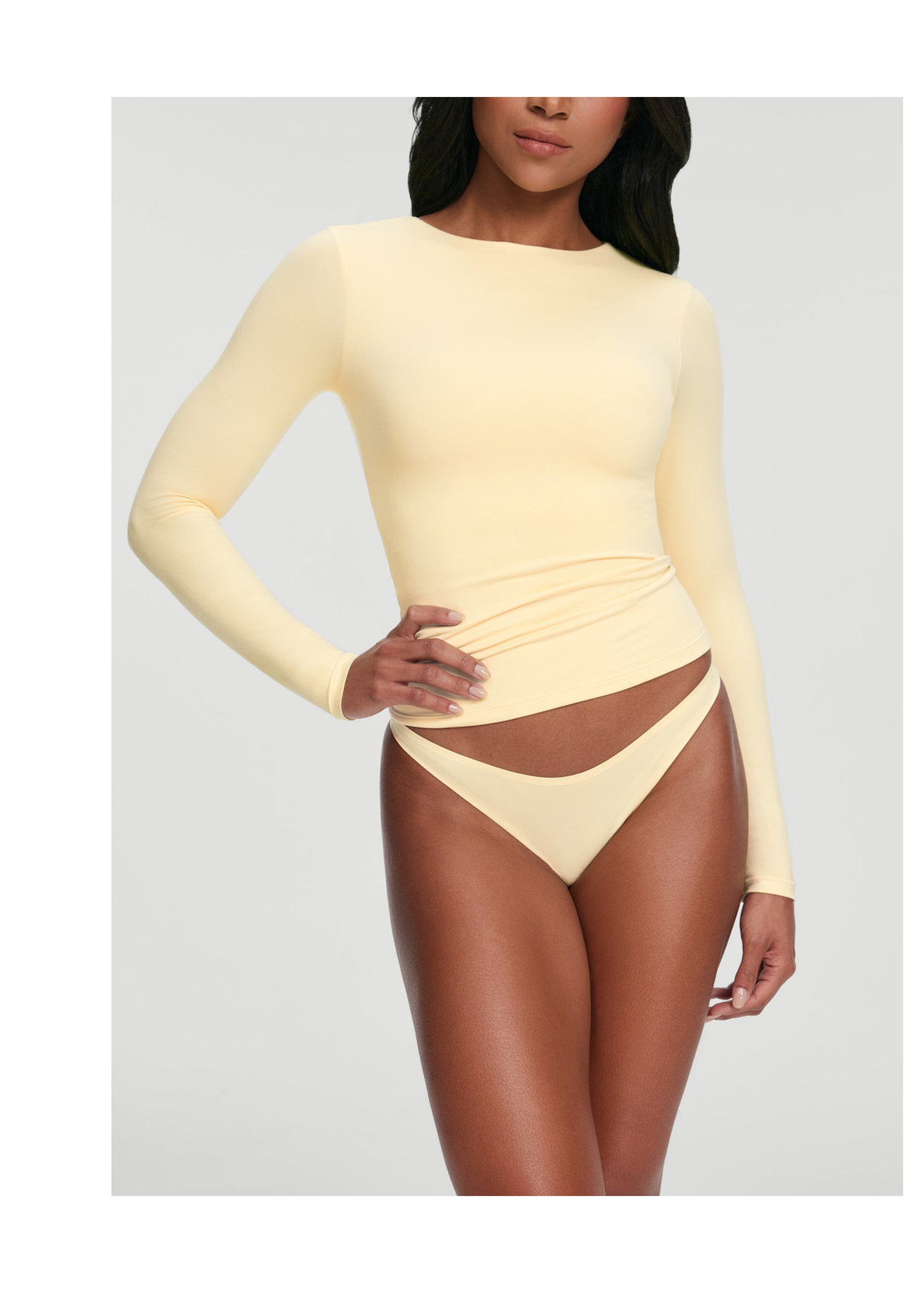 Seamless Cheeky Panty | Lemon Meringue