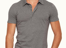 Sebastian Silk Tailored Fit Short-Sleeve Cotton-Silk Polo Shirt | Cinder