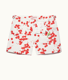 Setter Blossom Print Shorter-Length Swim Shorts | Red